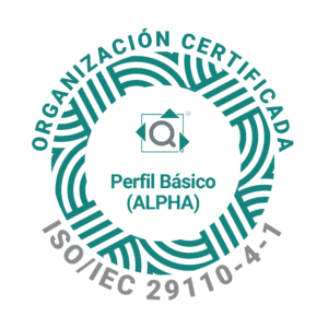Sello de certificación ISO 29110-4