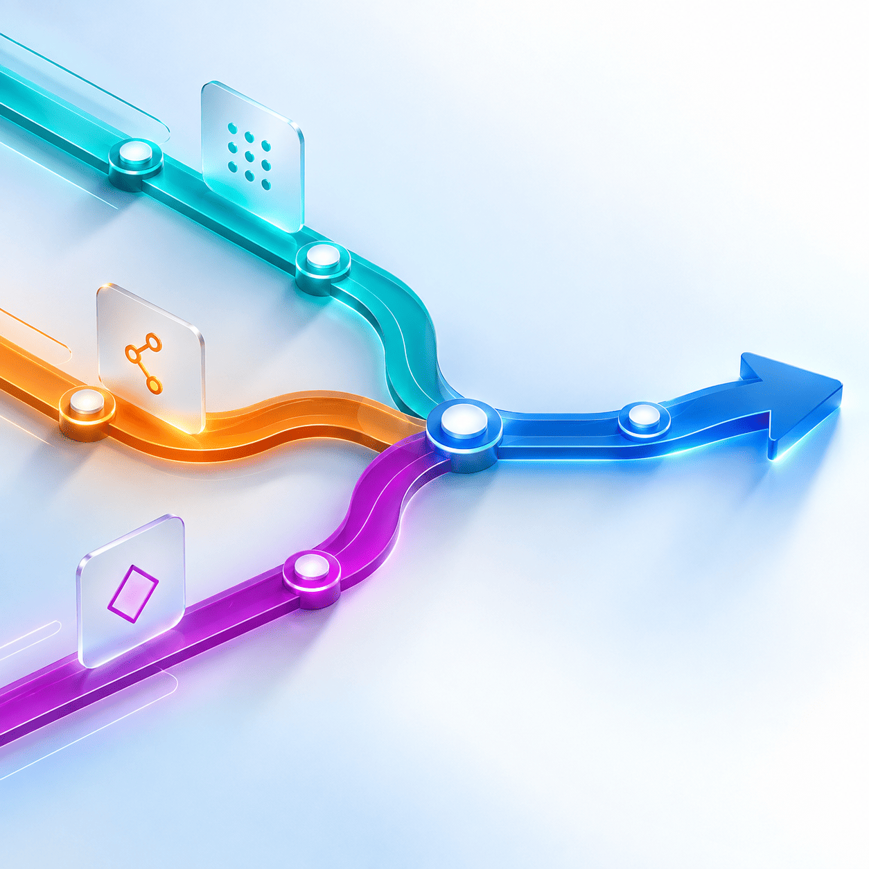 Líneas de decisiones, procesos e integraciones que convergen en un mismo criterio