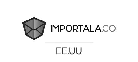 Importala Logo blanco y negro