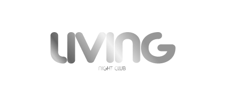 Living Logo blanco y negro